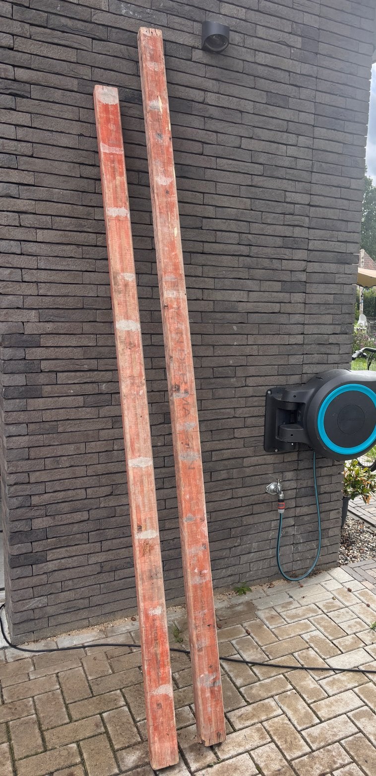 Metselprofielen stelprofielen 2,50m en 2,70m, Ophalen, Gebruikt, Overige typen