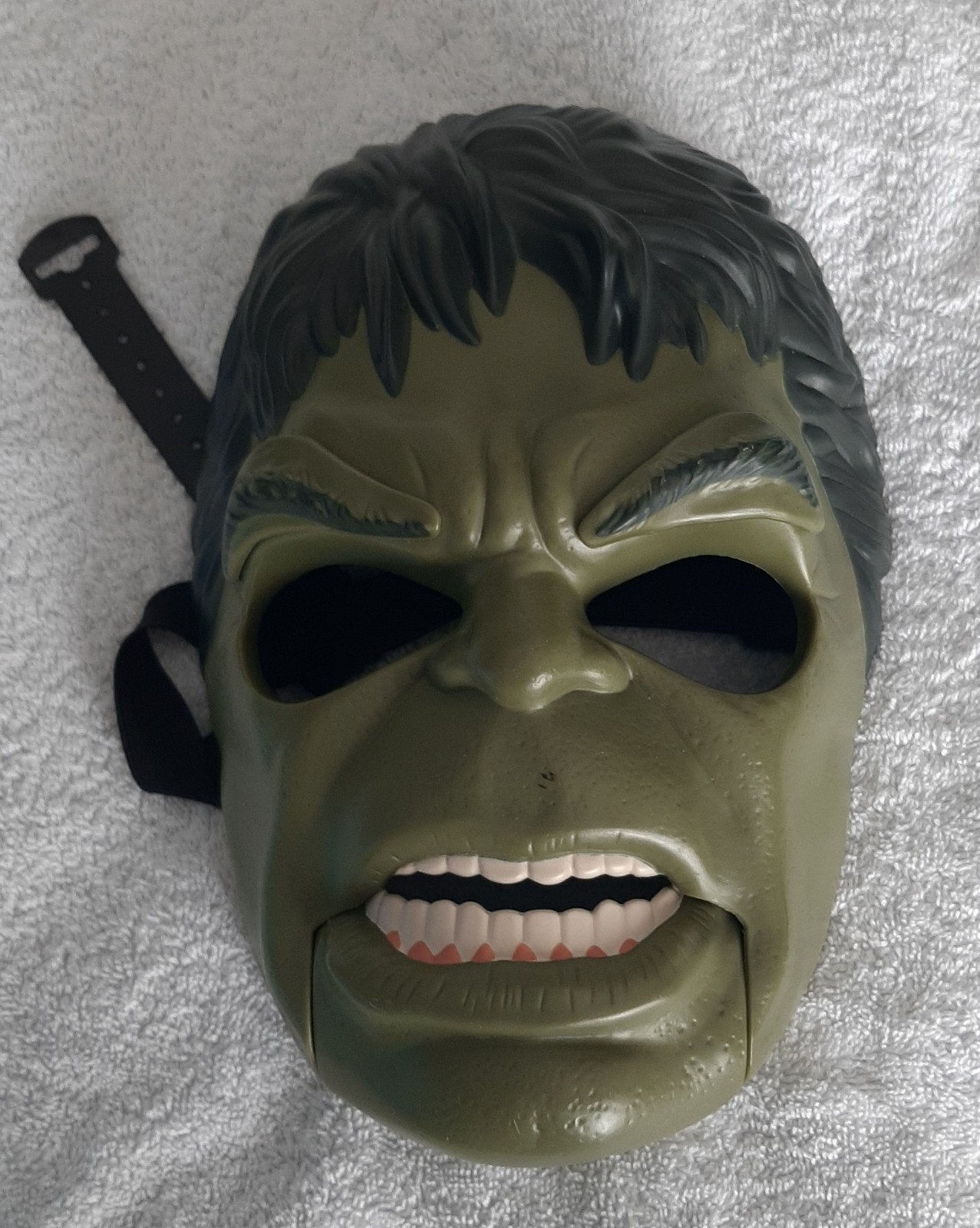 Hulk masker hasbro, Ophalen of Verzenden, Zo goed als nieuw, Overige maten, Halloween