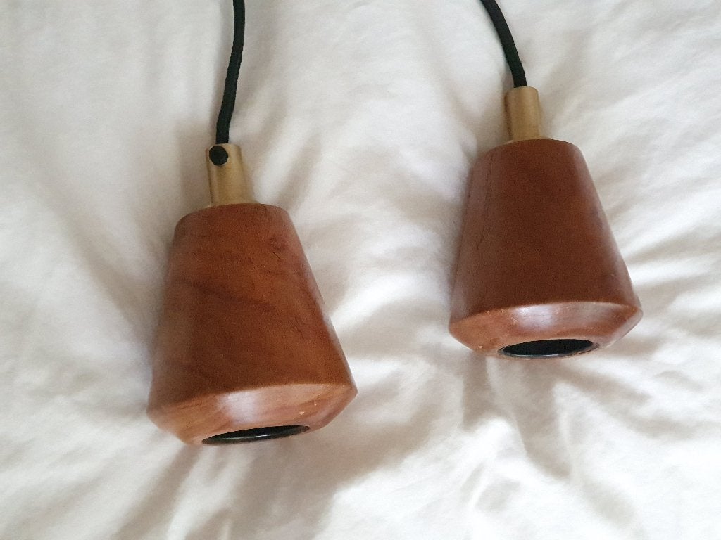 Hanglampen YAYA, Ophalen of Verzenden, Nieuw, Hout