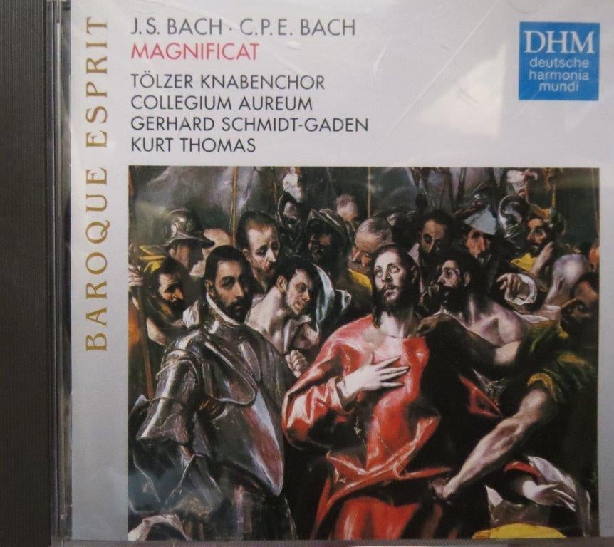 Cd: C.P.E. Bach, Magnificat, Collegium Aureum, Kurt Thomas, Ophalen of Verzenden, Classicisme, Zo goed als nieuw, Kamermuziek