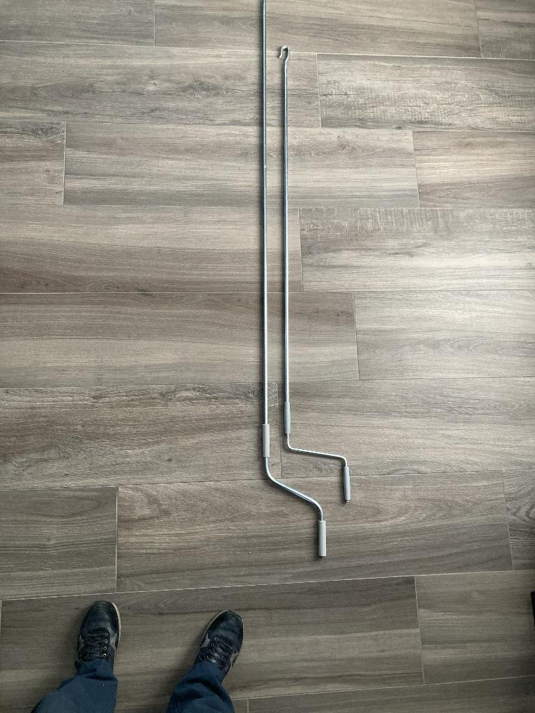 slinger stok draaistang punthaak zonnescherm knikscherm, Tuin en Terras, Zonneschermen, Ophalen, Gebruikt, Minder dan 250 cm, 150 tot 300 cm