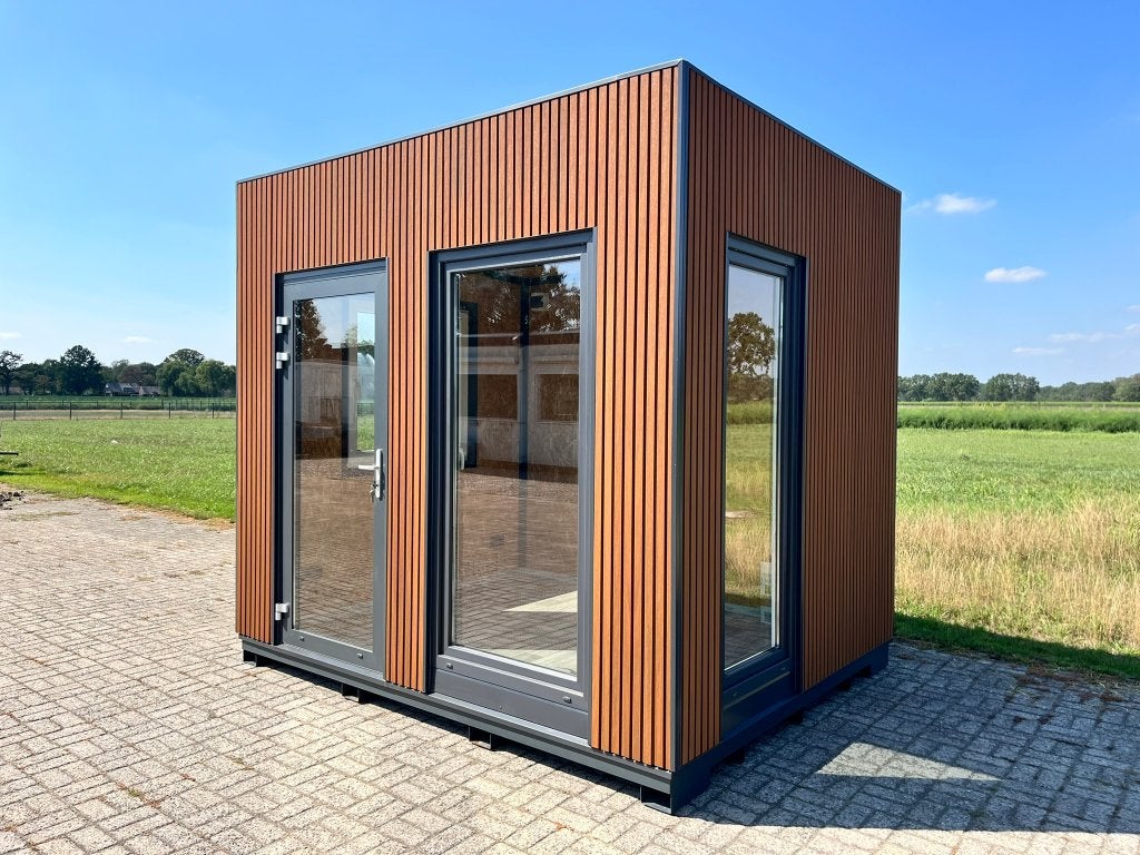 Kantoorunit | Tuinkantoor | Studio | Tuinhuis | 3 x 2.5 m, Tuin en Terras, 200 tot 400 cm, 250 tot 500 cm, Nieuw, Ophalen of Verzenden