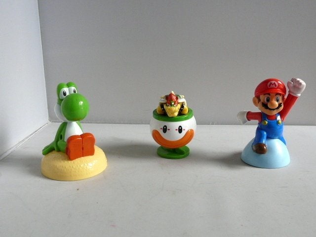 McDonalds 2016 # Super Mario (3 stuks), Verzamelen, Poppetjes en Figuurtjes, Ophalen of Verzenden, Zo goed als nieuw