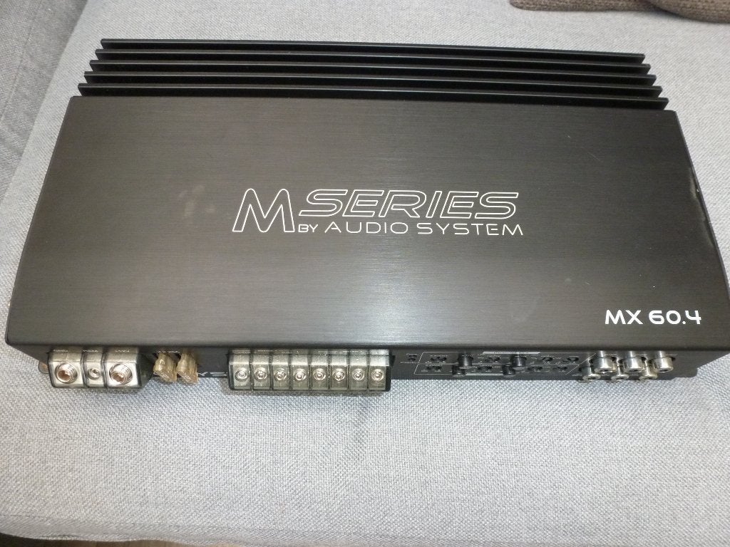 Audio System 4 Kanaal Versterker, Ophalen, Nieuw