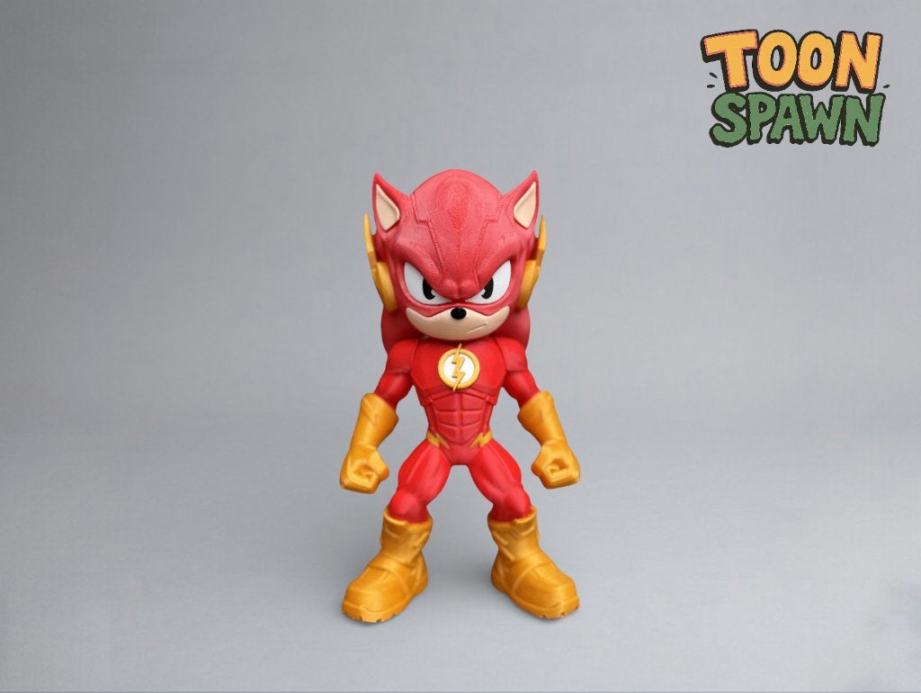 Sonic Flash – 27,5 cm – Speed Force Mash‑up Figuur, Ophalen of Verzenden, Nieuw, Overige typen