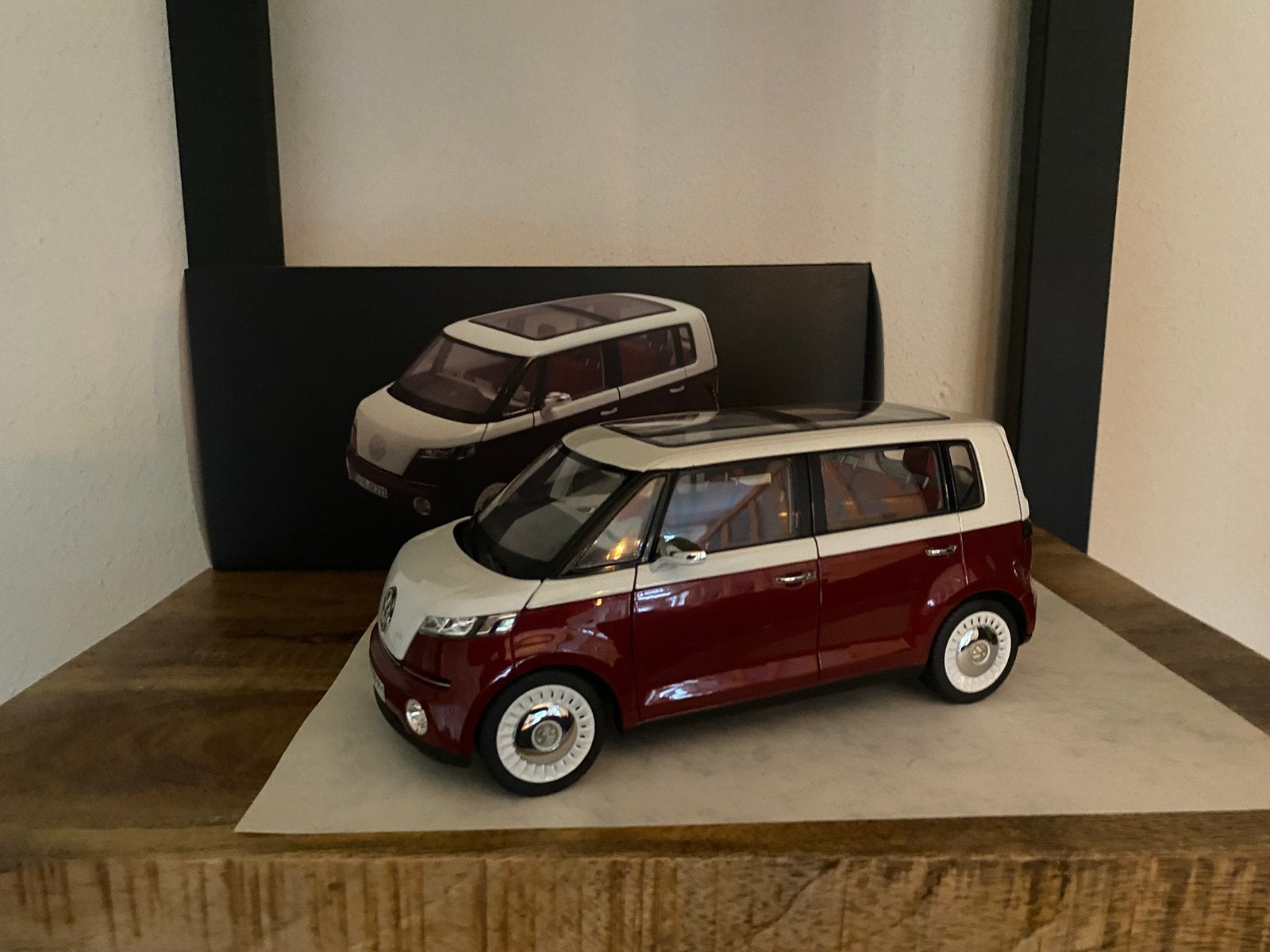 Norev Volkswagen Bulli 1:18, Ophalen of Verzenden, Zo goed als nieuw, Auto, Norev