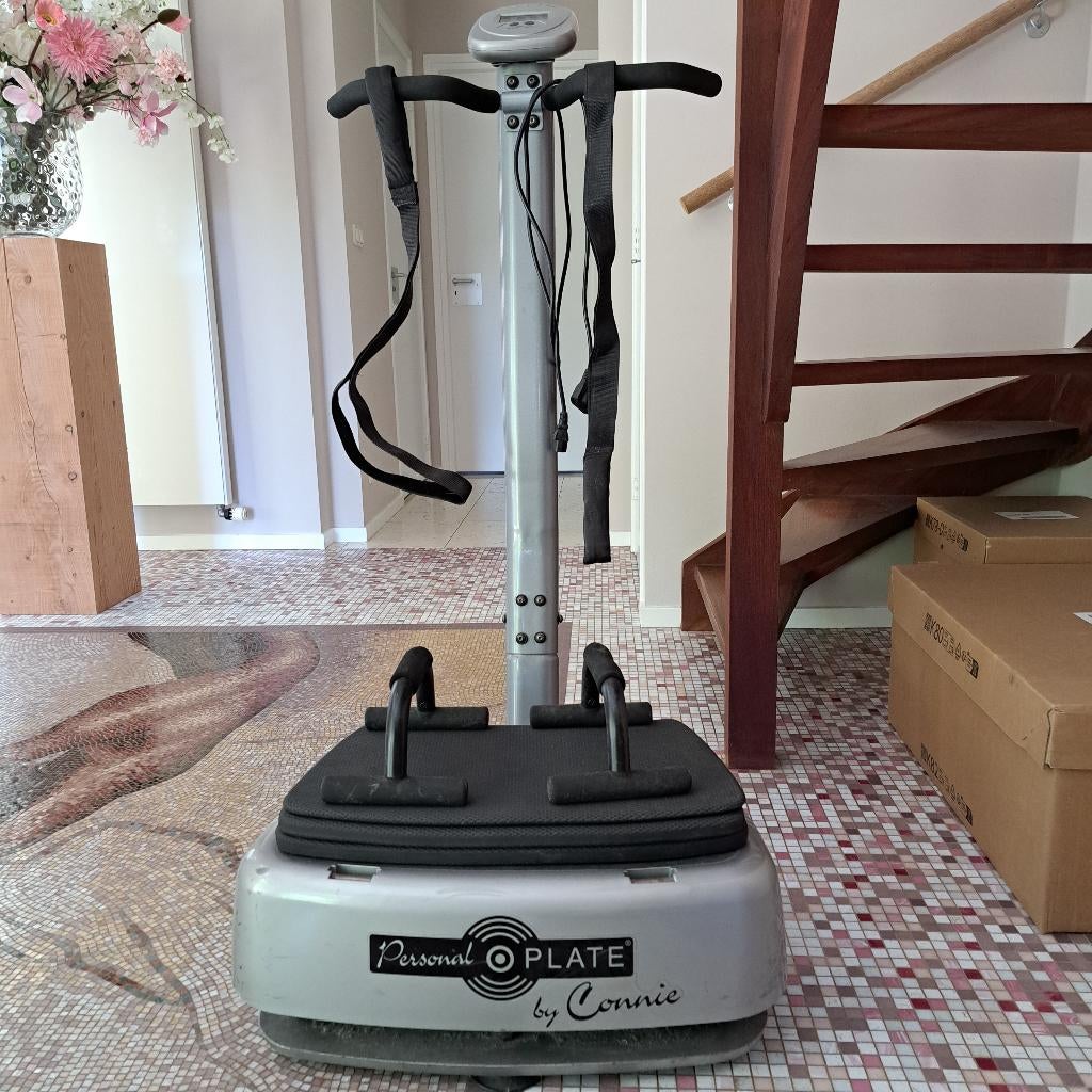 Trilplaat powerplate by connie, Sport en Fitness, Fitnessapparatuur, Ophalen, Overige materialen, Benen, Gebruikt