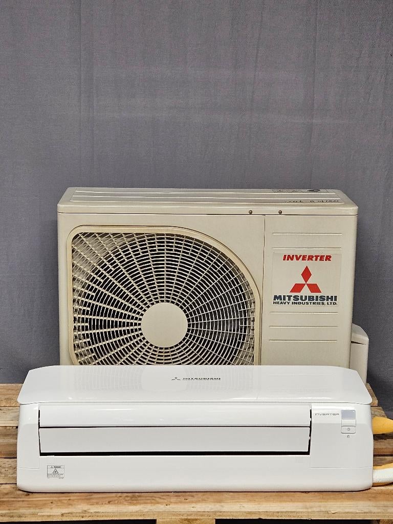 Mitsubishi wandmodel split airco Inverter 5 kW A+, Witgoed en Apparatuur, Airco's, Koelen en Ontvochtigen, Timer, Refurbished