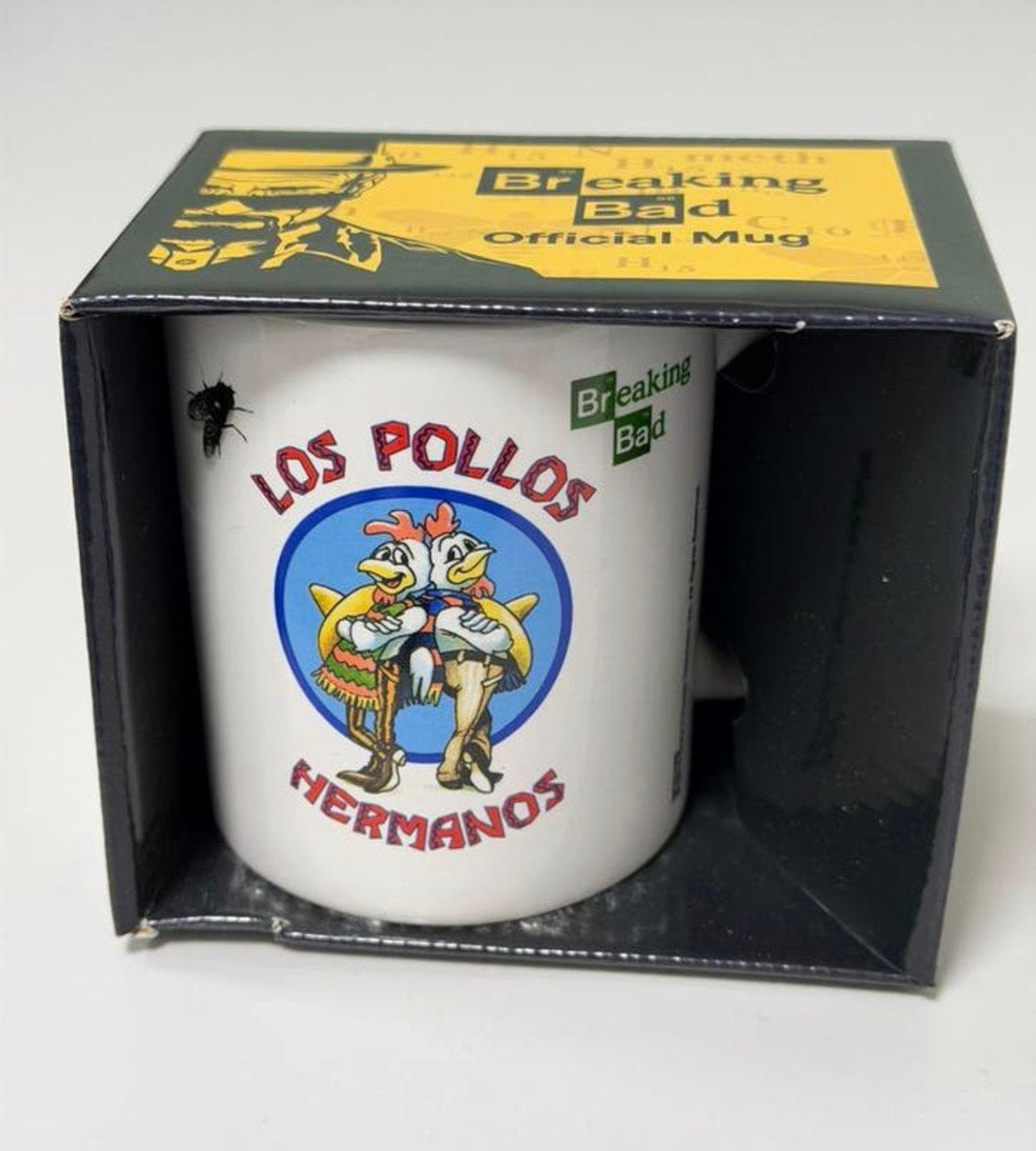 Breaking Bad Official Mug Los Pollos Hermanos mok kom beker, Gebruiksvoorwerp, Nieuw, Ophalen of Verzenden, H