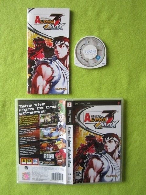 Streetfighter Street Fighter Alpha max 3 PSP Playstation, Spelcomputers en Games, Vechten, 2 spelers, Ophalen of Verzenden, Zo goed als nieuw
