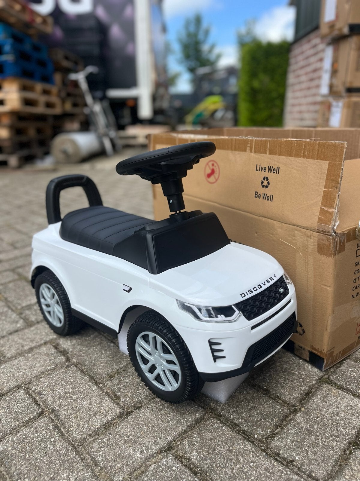Nieuwe Land Rover Discovery Sport loopauto wit, Hwhandel, Hwhandel, Nieuw, Ophalen of Verzenden