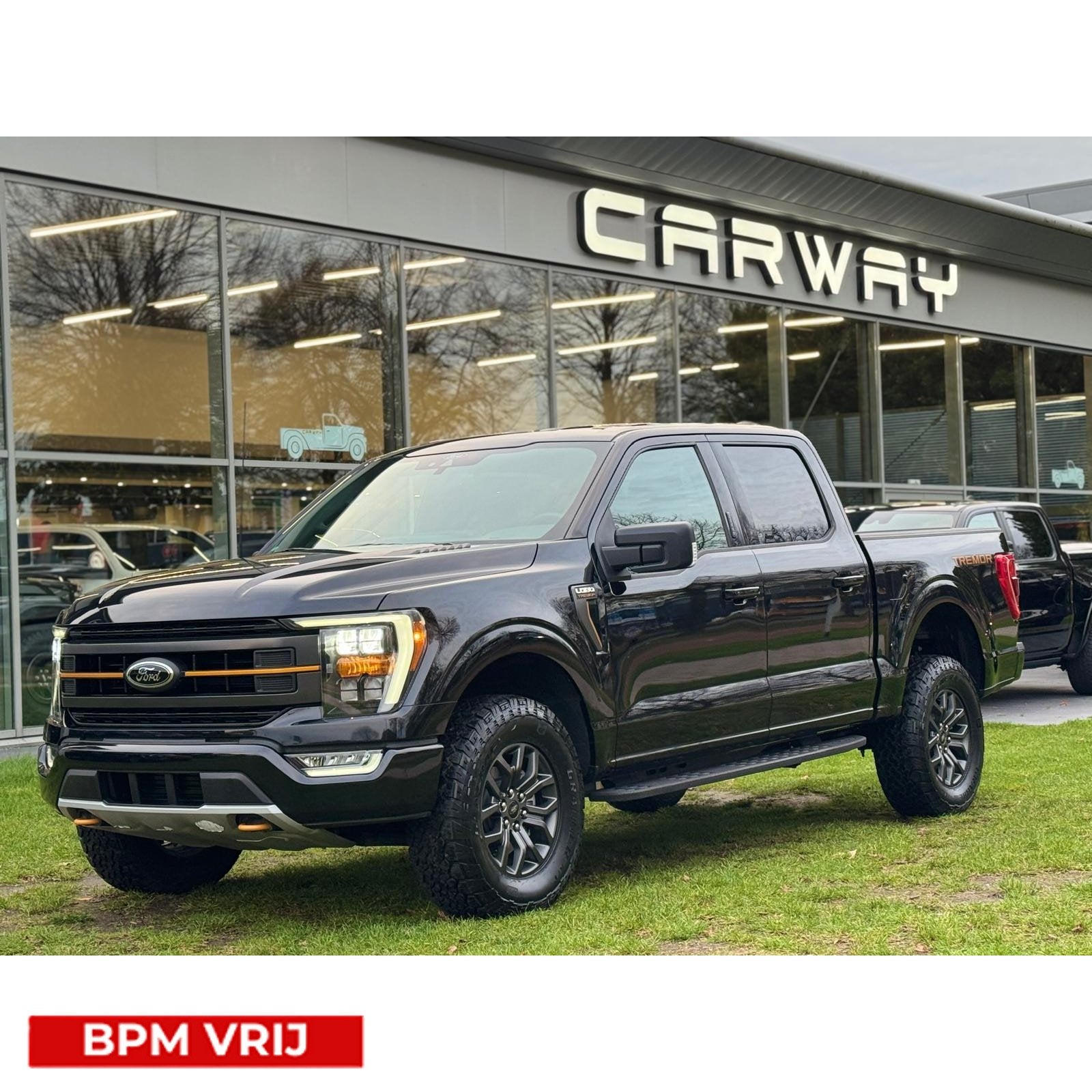 Ford USA F-150 3.5 EcoBoost Tremor Black Edition BPM-VRIJ, Automaat, Start-stop-systeem, Gebruikt, Zwart