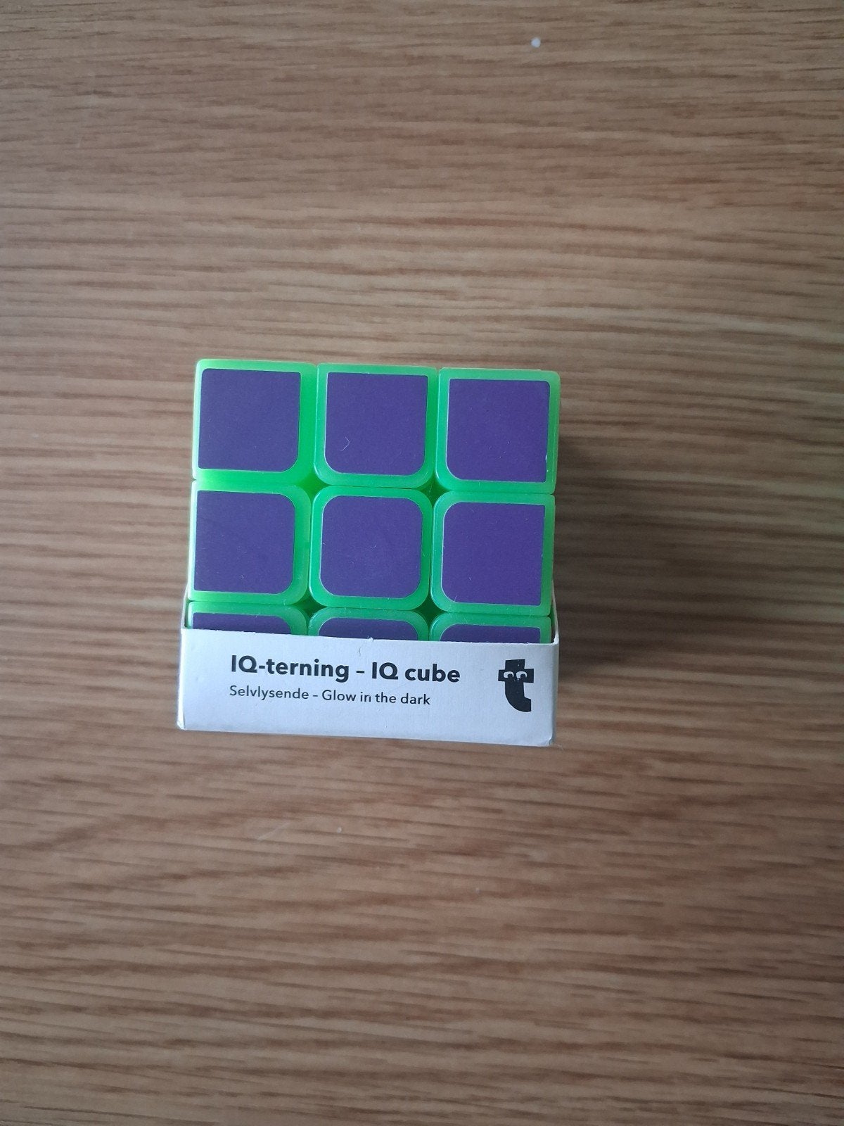 IQ Cube Glow in the Dark - Selvslysende Rubik's Kubus, Ophalen, Minder dan 500 stukjes, Zo goed als nieuw, Rubik's of 3D-puzzel