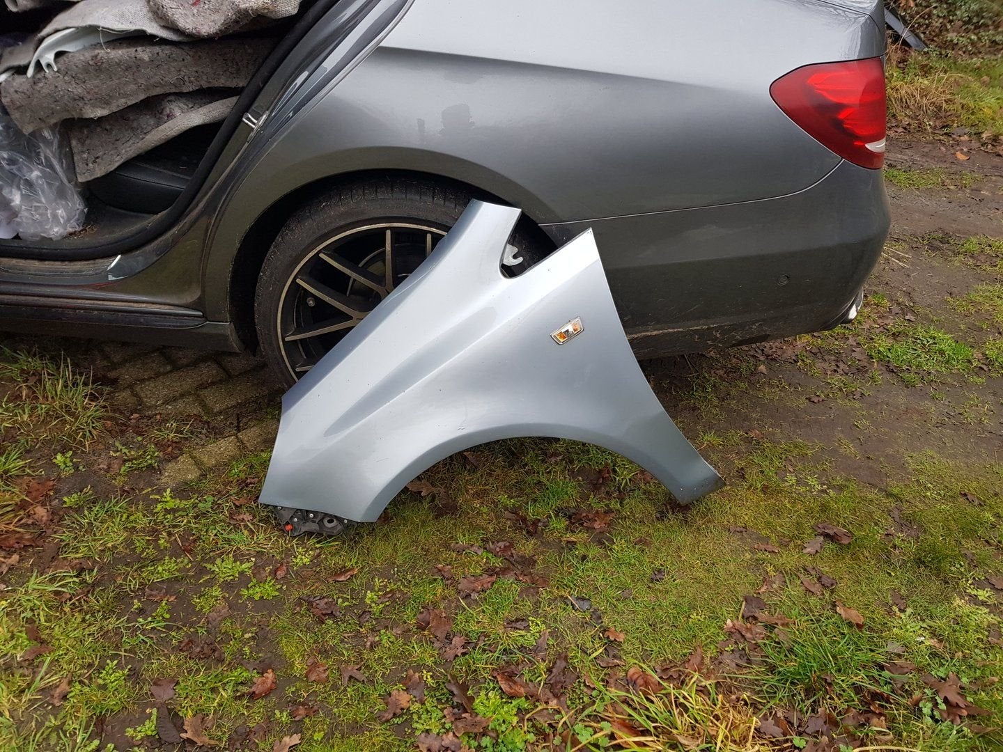 OPEL CORSA D VOORSCHERM LINKS BJ 2007 TOT 2012, Gebruikt, -, -, Ophalen of Verzenden