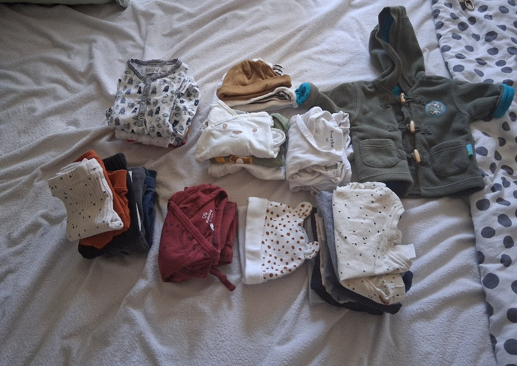 Baby kleding  maat 50 /56, Ophalen, Zo goed als nieuw, Maat 50