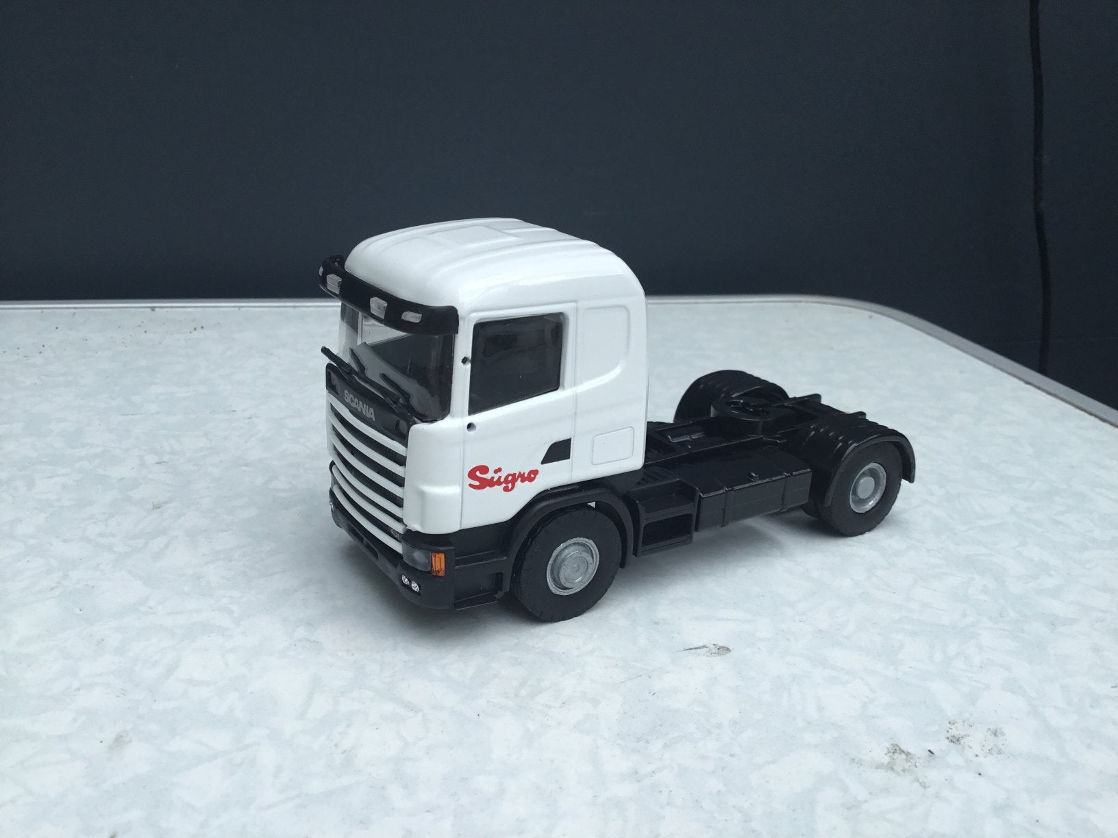 Lion car Scania 124  / 400 Sligro, Ophalen of Verzenden, Zo goed als nieuw, Bus of Vrachtwagen, Lion Toys