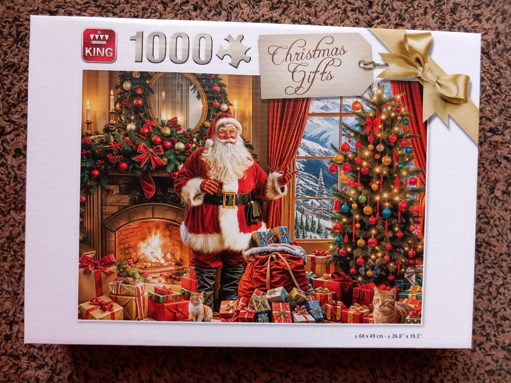 Christmas Gifts kerstpuzzel puzzel 1000 stukjes nieuw, Ophalen of Verzenden, 500 t/m 1500 stukjes, Nieuw, Legpuzzel