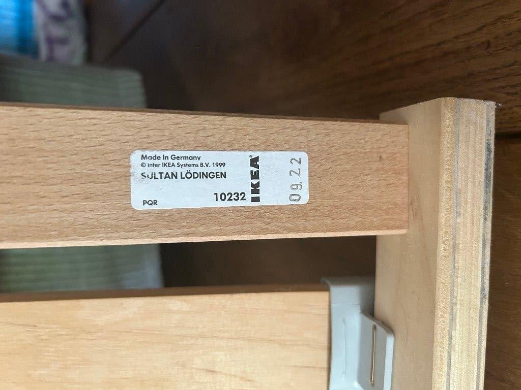 IKEA SULTAN LÖDINGEN lattenbodem, Ophalen, Gebruikt, 90 cm, Eenpersoons