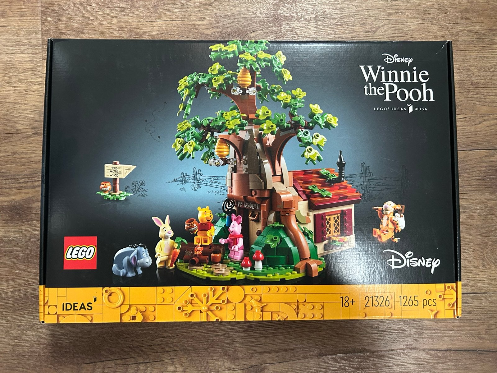 LEGO Ideas Disney Winnie de Poeh (21326) Nieuw/Sealed, Lego, Nieuw, Ophalen of Verzenden, Disney