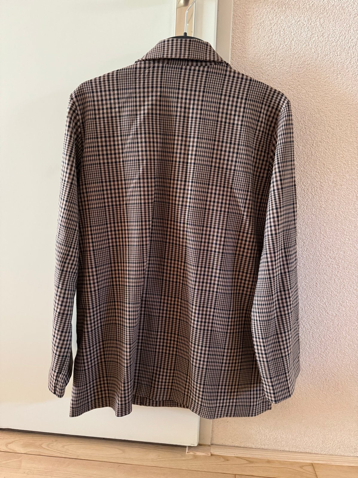 Monki Dames Pak: Trendy Blazer (M) & Pantalon (40), Maat 38/40 (M), Kostuum of Pak, Bruin, Ophalen of Verzenden