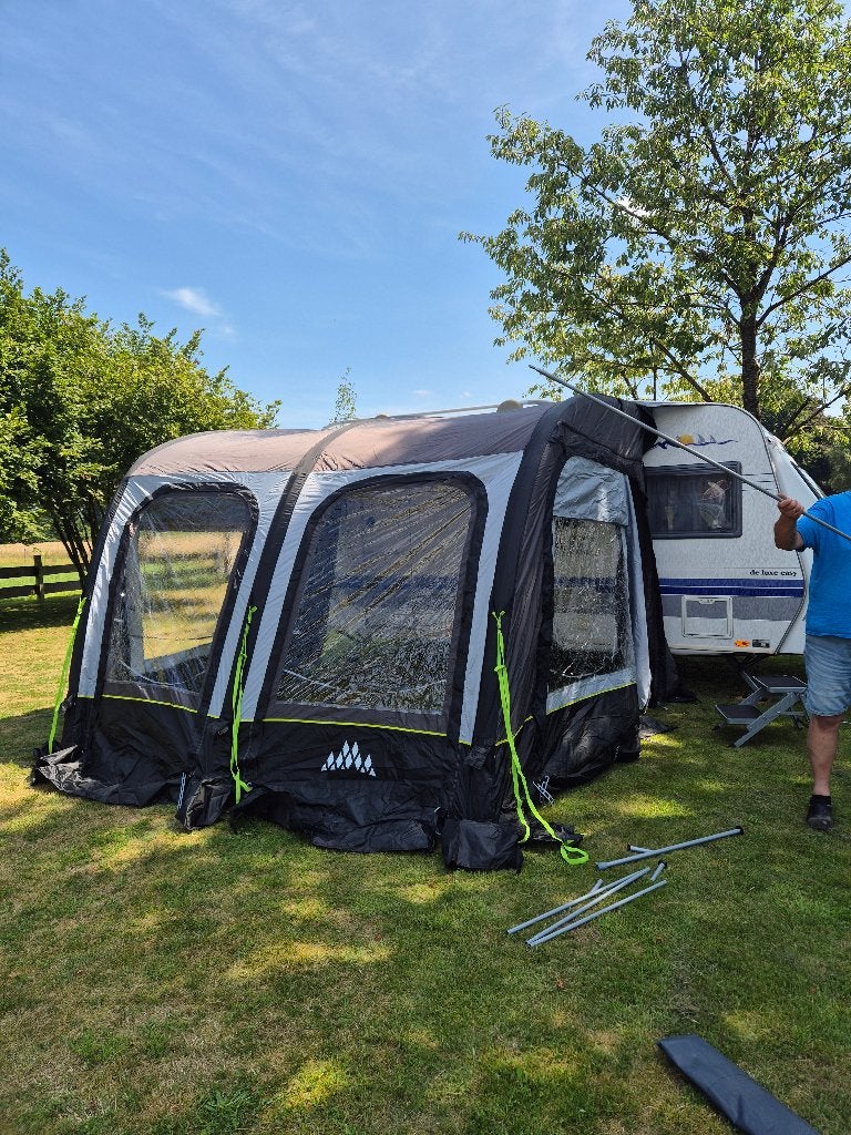 voortent, Ophalen