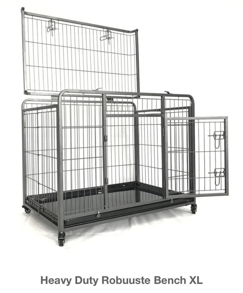 Duvo Honden bench xl, Dieren en Toebehoren, Ophalen of Verzenden, Zo goed als nieuw