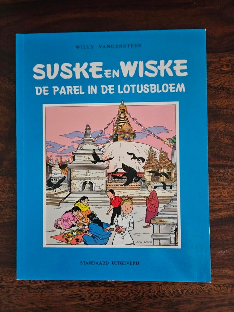 Suske en Wiske, De Parel in de Lotusbloem, Boeken, Stripboeken, Eén stripboek, Ophalen of Verzenden, Zo goed als nieuw, Willy Vandersteen