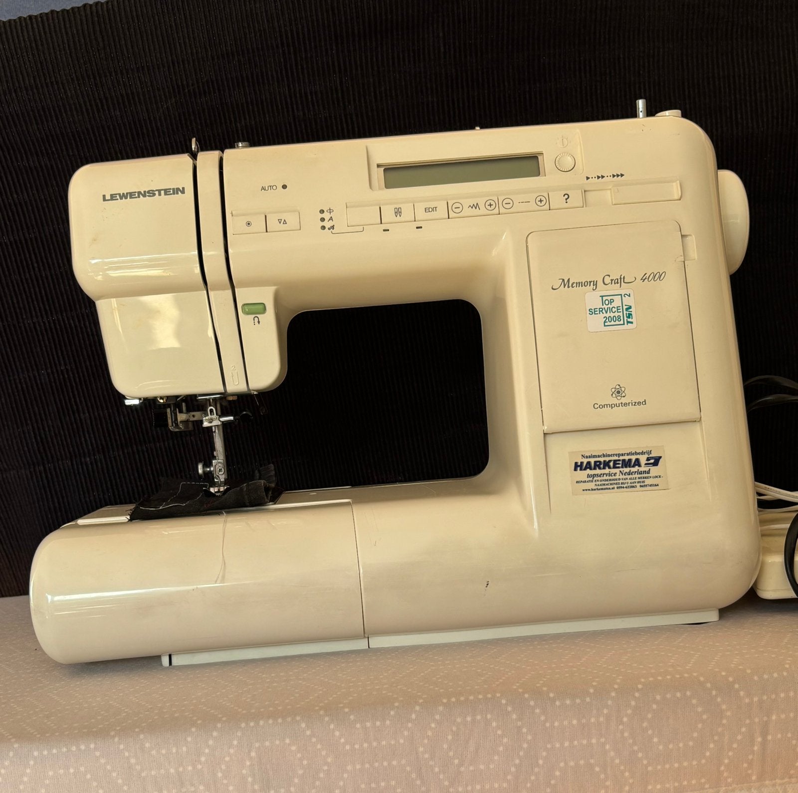 Lewenstein Memory Craft 4000 computernaaimachine, Ophalen of Verzenden, Gebruikt, Naaimachine, Lewenstein