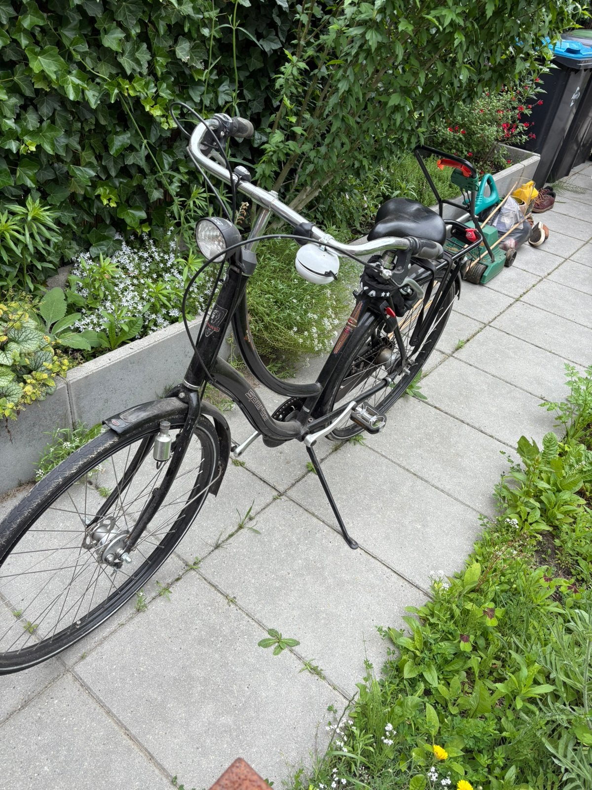 Sparta oma fiets met versnellingen, Ophalen, Sparta, Gebruikt, Velgrem
