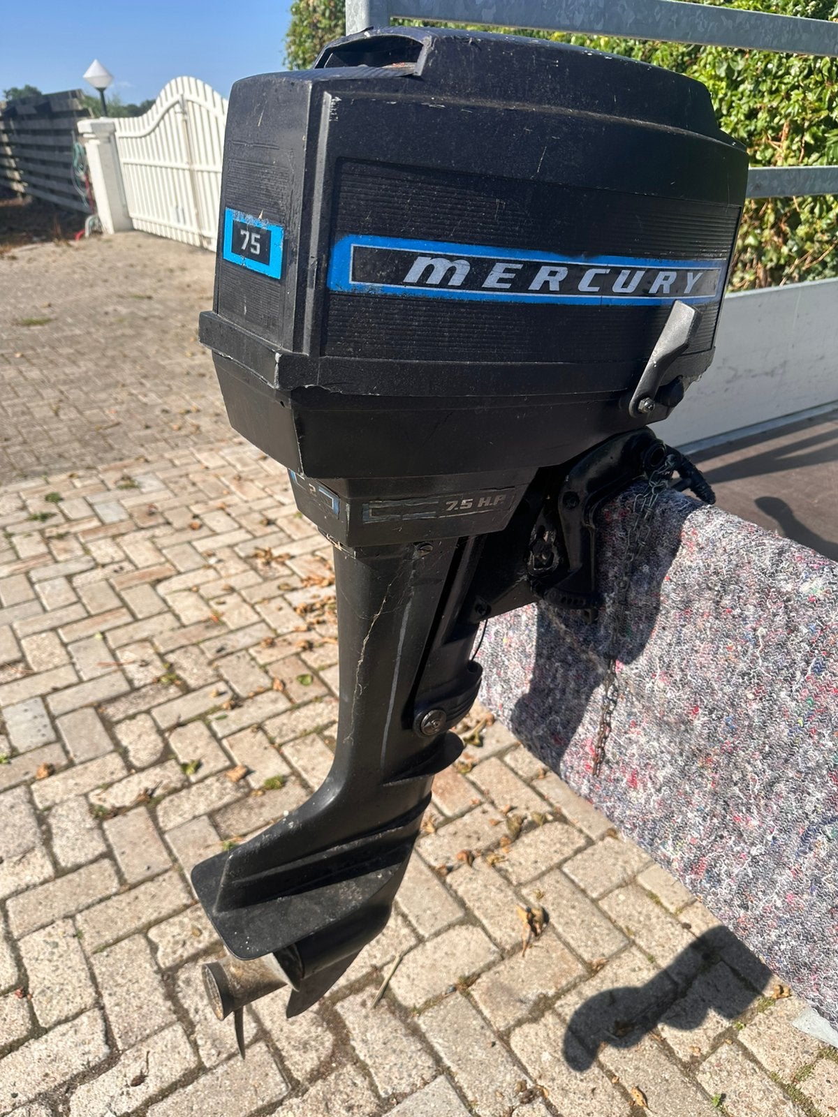 Mercury 7,5 pk voor onderdelen, Ophalen, Zo goed als nieuw, Motor en Techniek