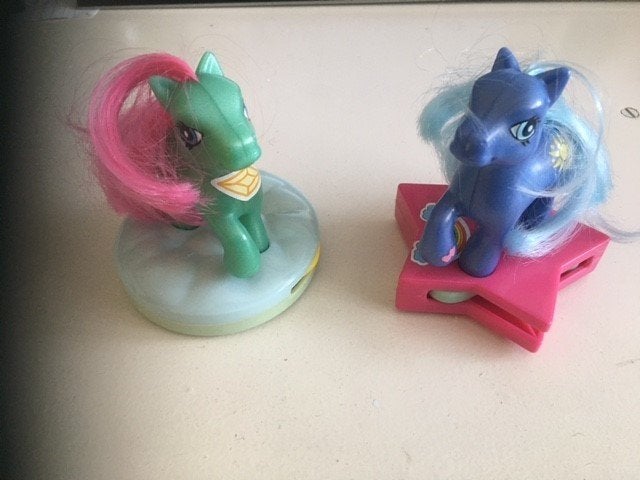 My Little Pony met kammetje/spiegeltje, Ophalen of Verzenden, Gebruikt