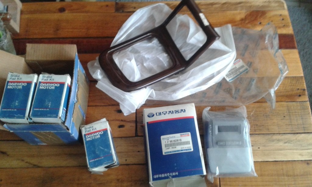 Daewoo 1996 onderdelen NOS (9 stuks), Ophalen of Verzenden, Nieuw, Daewoo
