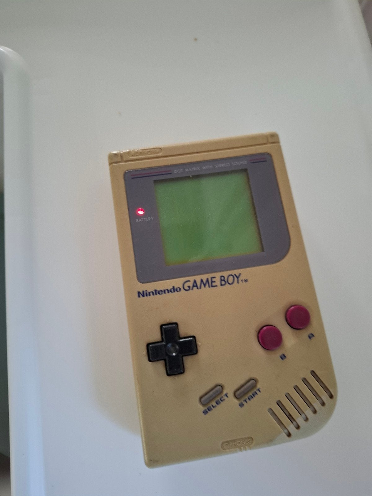 Game Boy Classic DMG-01 uit 1989 - Werkt perfect!, Spelcomputers en Games, Ophalen of Verzenden, Gebruikt, Game Boy Classic