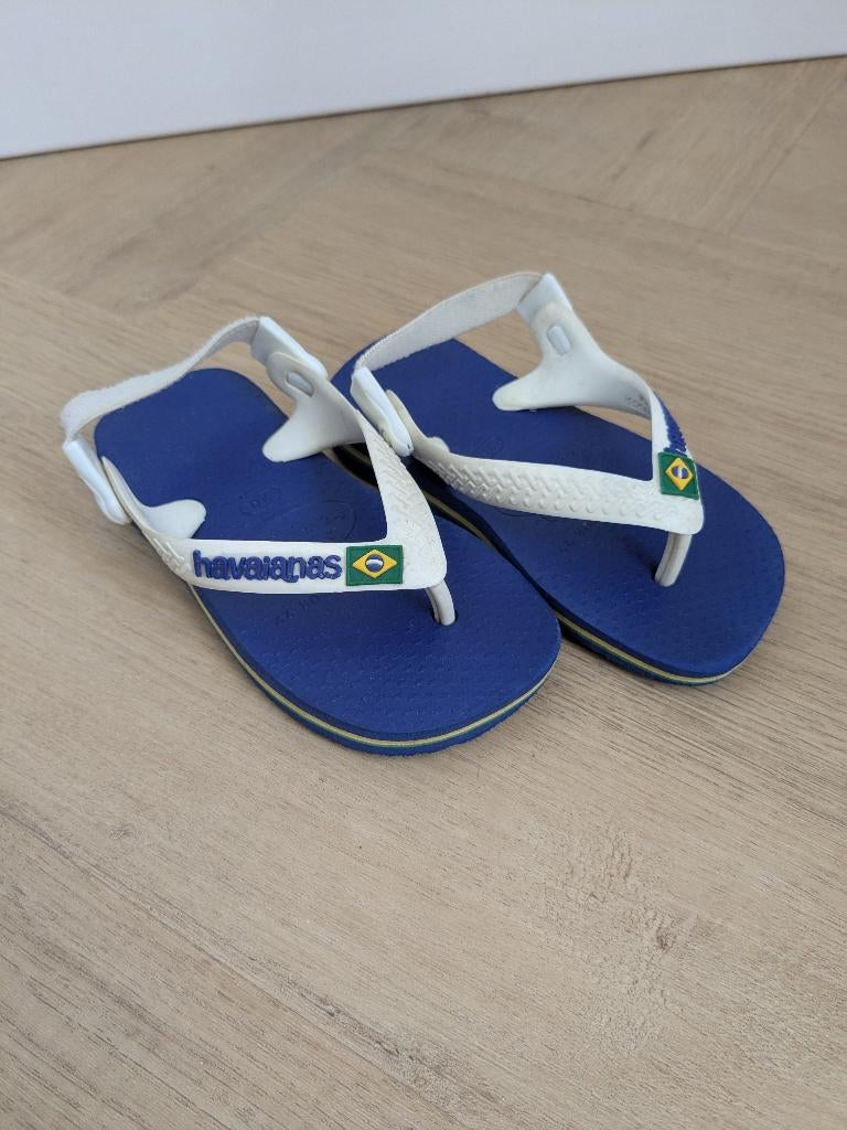 Havaianas teenslippers maat 20, Kinderen en Baby's, Kinderkleding | Schoenen en Sokken, Overige typen, Ophalen of Verzenden, Zo goed als nieuw