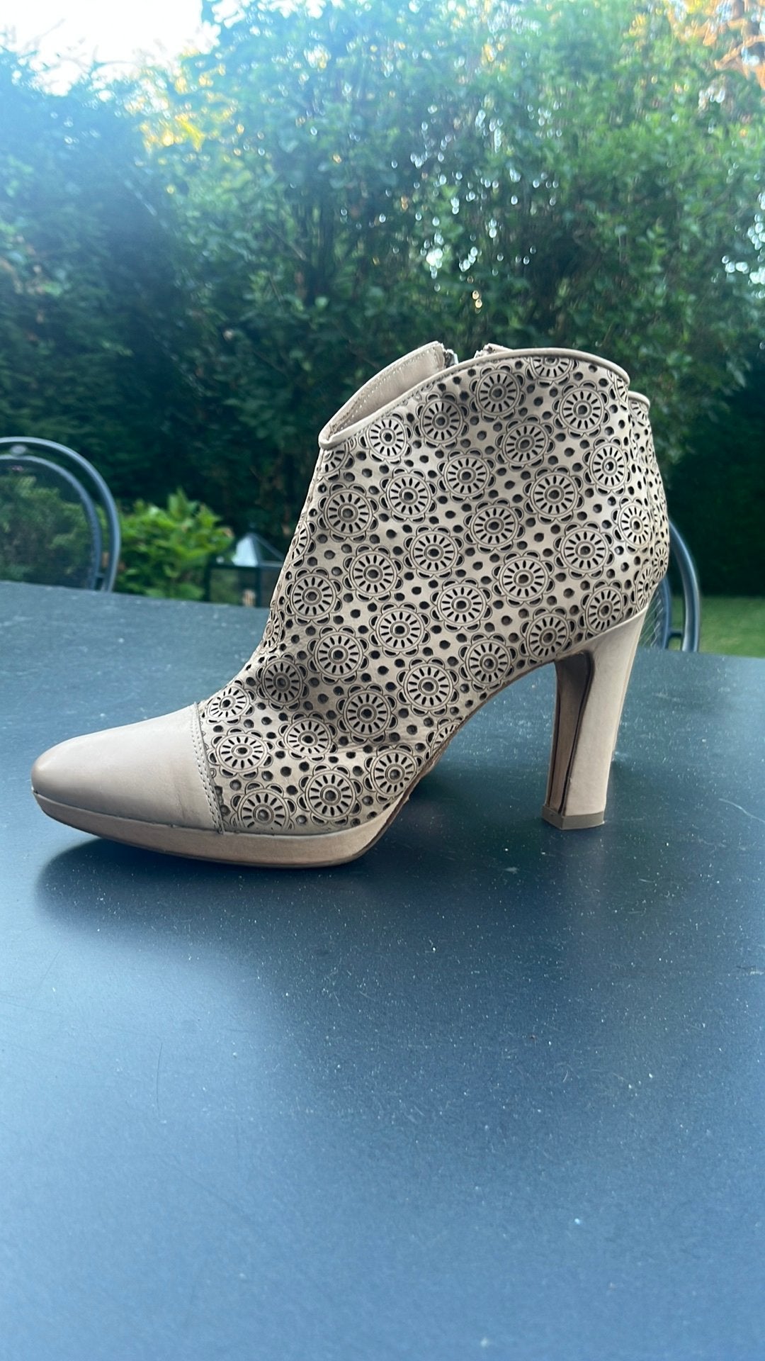 Progretto leren booties maat 41, Kleding | Dames, Schoenen, Ophalen, Zo goed als nieuw, Roze