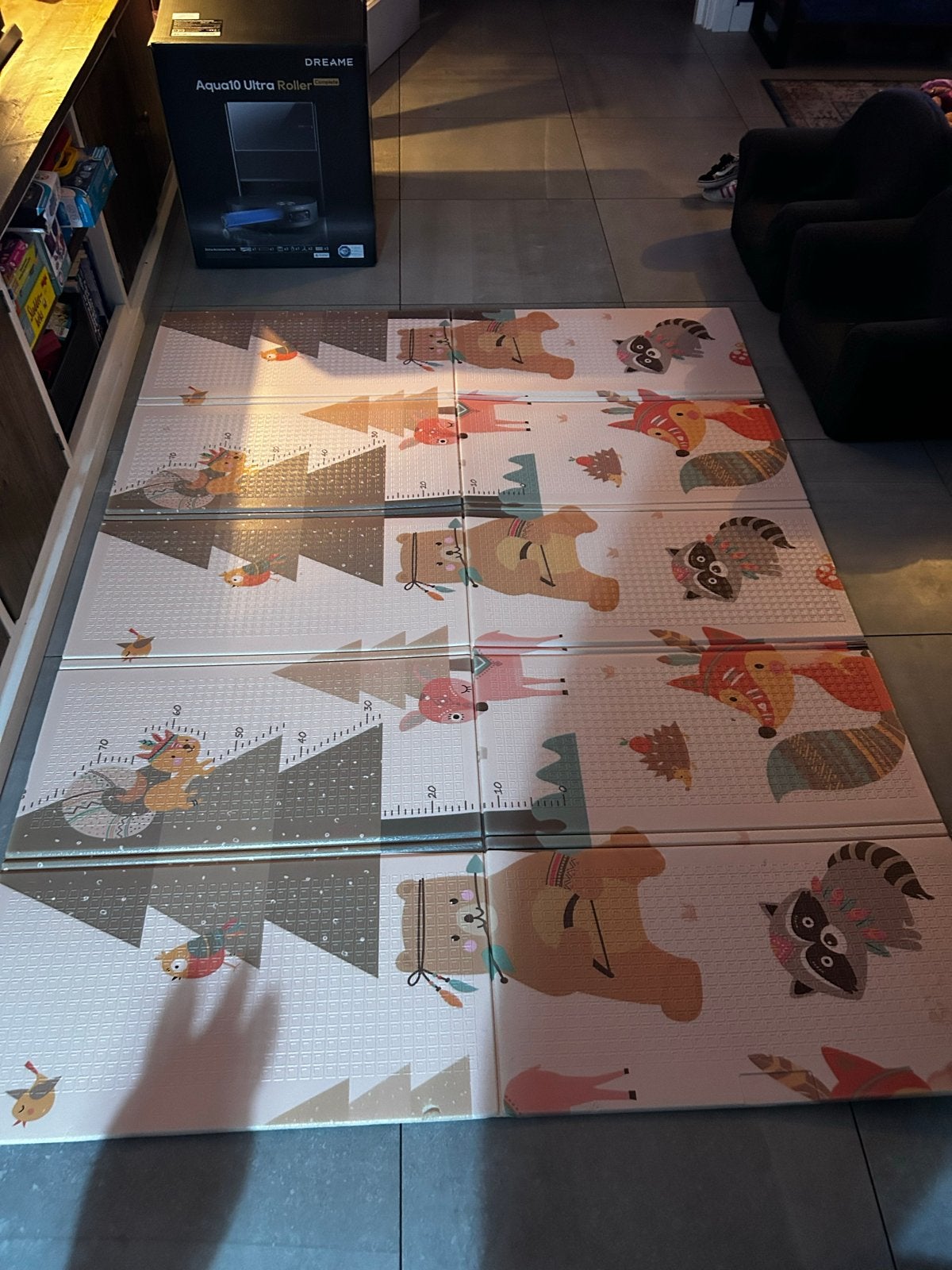Dubbelzijdige Speelmat Baby - Foam - 150 x 200 cm, Ophalen, Gebruikt