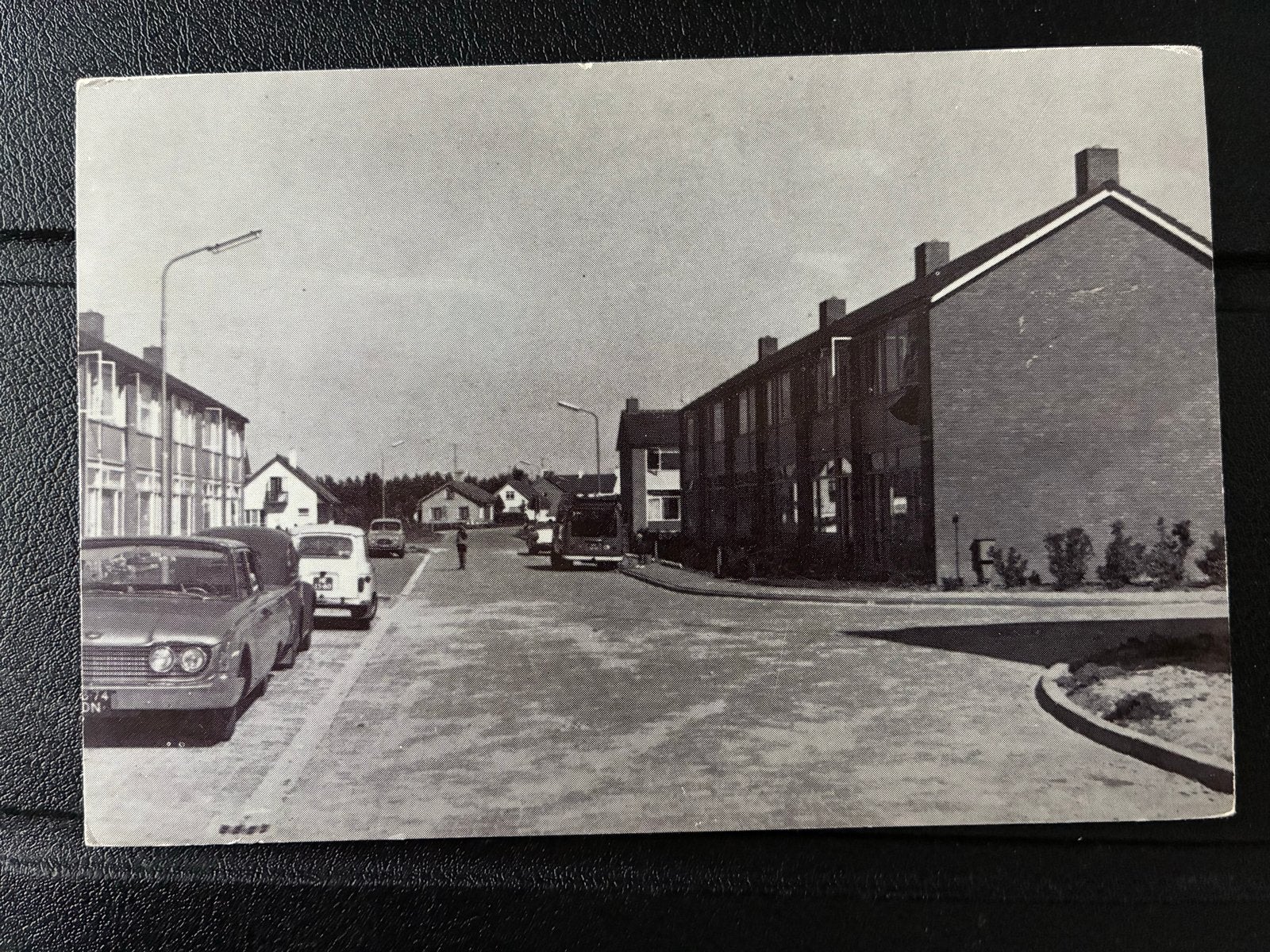Oosterscheldestraat Krabbendijke - Zeldzame Ansichtkaart, Verzenden, 1960 tot 1980, Gelopen, Zeeland