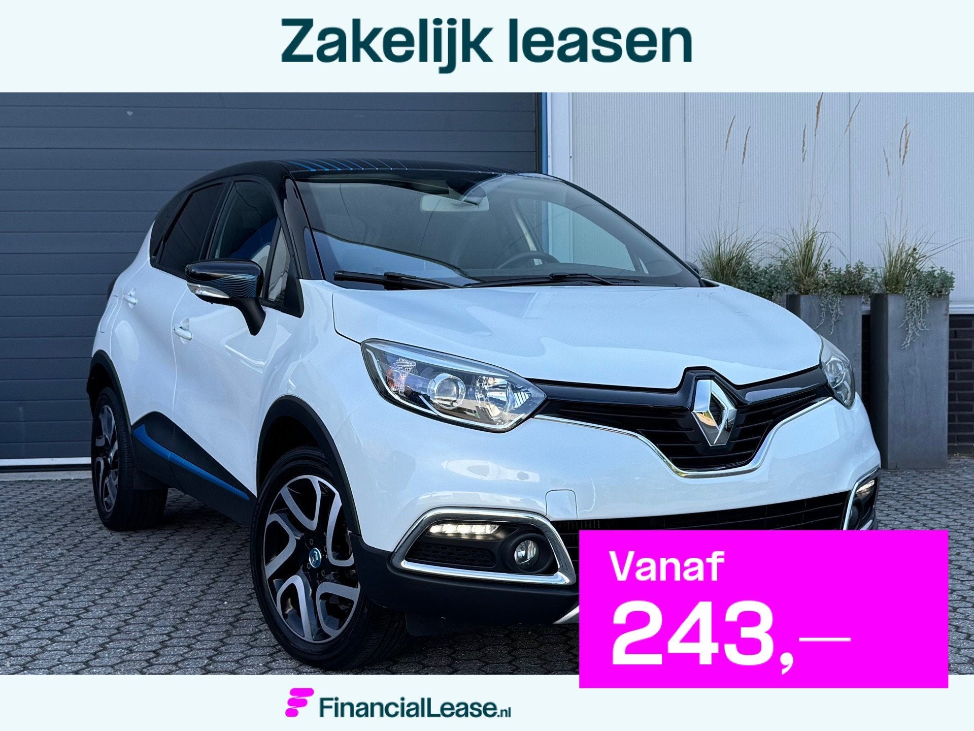 Renault Captur 1.2 TCe Xmod | Automaat | Climate | Stoelverw, 4 cilinders, Leder en Stof, Wit, 19 km/l