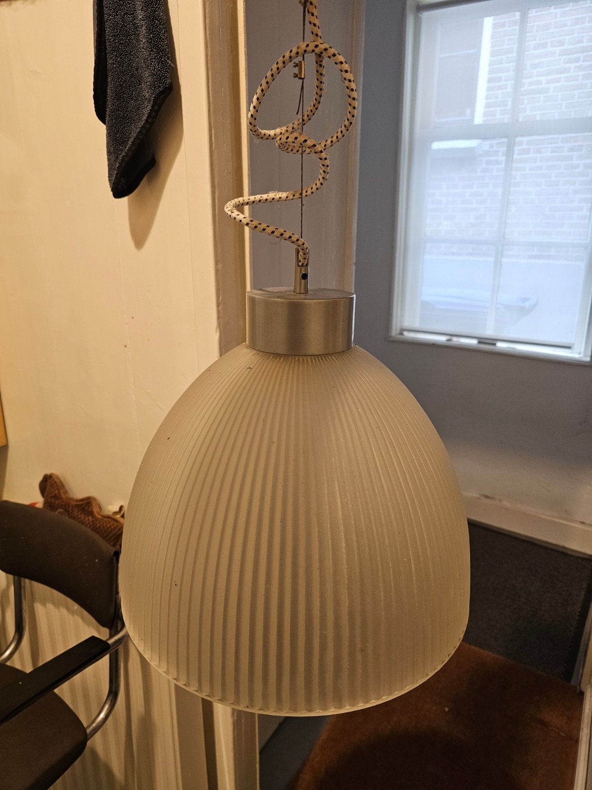 Glazen hanglamp GRATIS, Ophalen, Glas