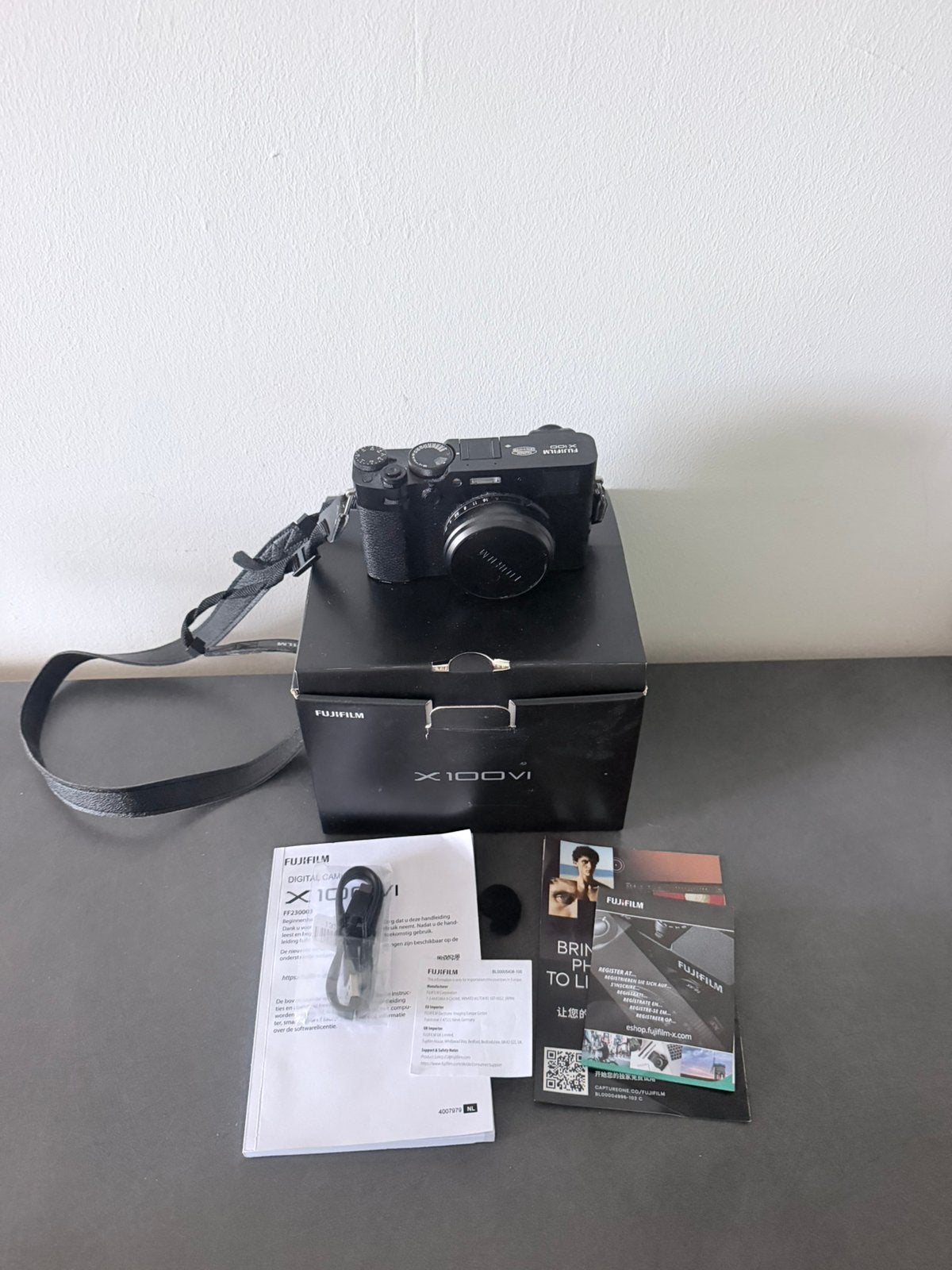 Fujifilm x100VI, Ophalen, Zo goed als nieuw, Geen optische zoom