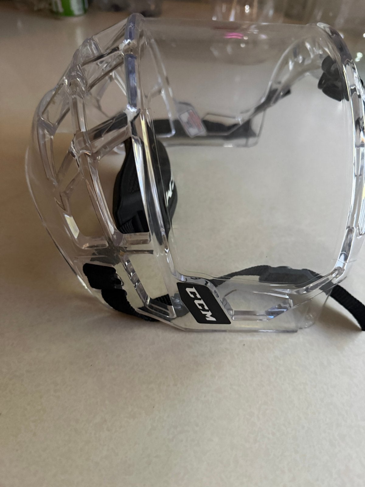 CCM ijshockey vizier/masker - helder, Ophalen, Gebruikt