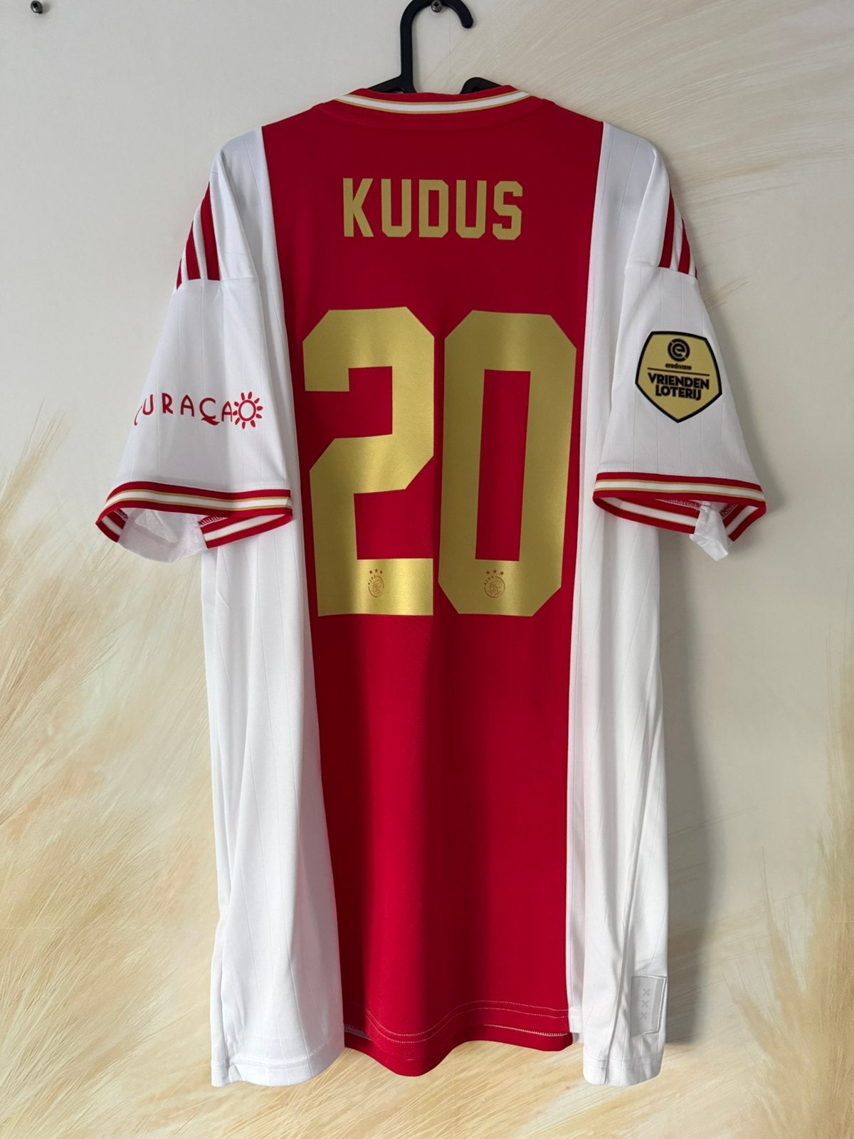 Adidas ajax thuisshirt kudus 20 (maat xl) nieuw, Ophalen of Verzenden, Voetbal, Rood, Maat 56/58 (XL)