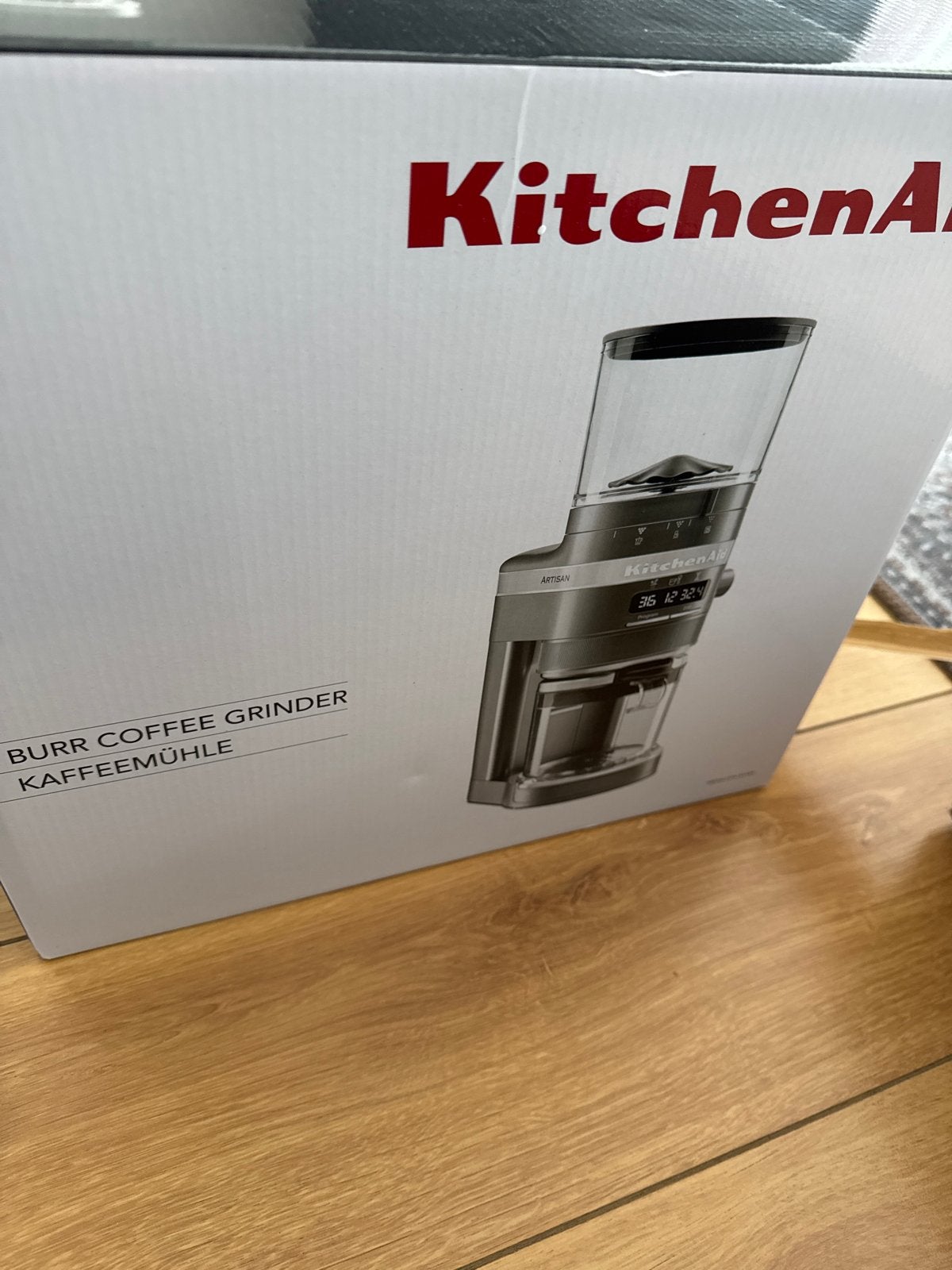 KitchenAid Burr Koffiemolen - Nieuw in doos, Witgoed en Apparatuur, Koffiezetapparaten, Overige modellen, 10 kopjes of meer, Nieuw