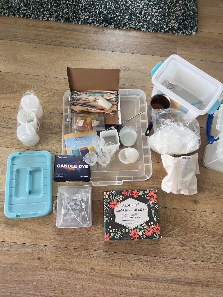 Candle making supply kit MAXI, Ophalen, Gebruikt, Knutselwerk, Overige merken