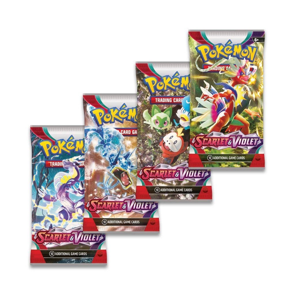 Pokémon Scarlet & Violet Base Booster Pack, Ophalen of Verzenden, Nieuw, Booster, Foil