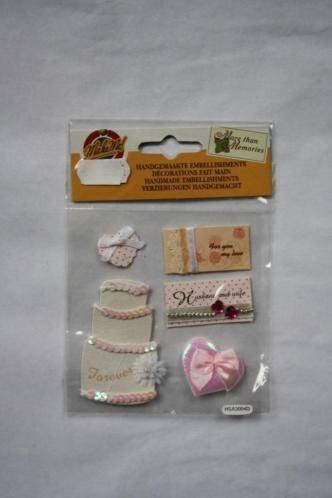 Make me handgem. Embellishments huwelijk 4, Verzenden, Nieuw, Versiering of Embellishment, Overige merken