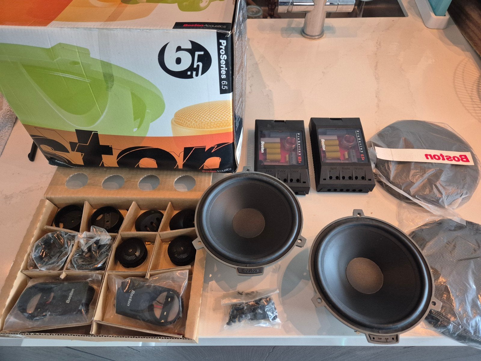 Boston Acoustics ProSeries 6.5LF Component Speakers, Ophalen of Verzenden, Gebruikt