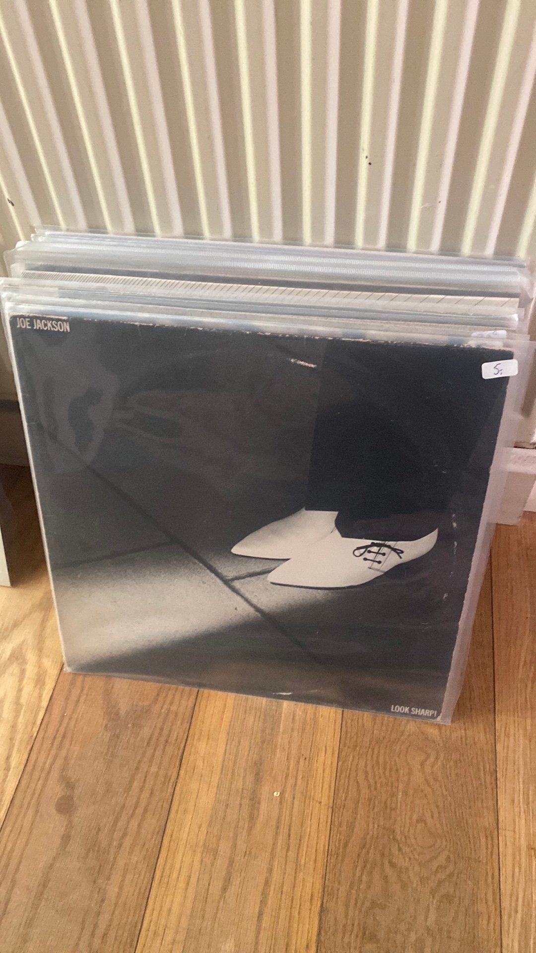 Lp joe jackson, look sharp, Ophalen of Verzenden, Zo goed als nieuw, Overige formaten