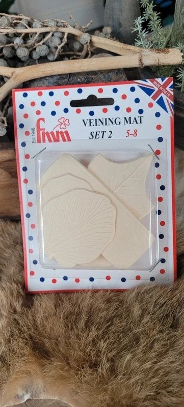 FMM Veining Mat Set 2 (Nieuw in verpakking!), Ophalen of Verzenden, Nieuw, Taarten of Cupcakes, Versiering