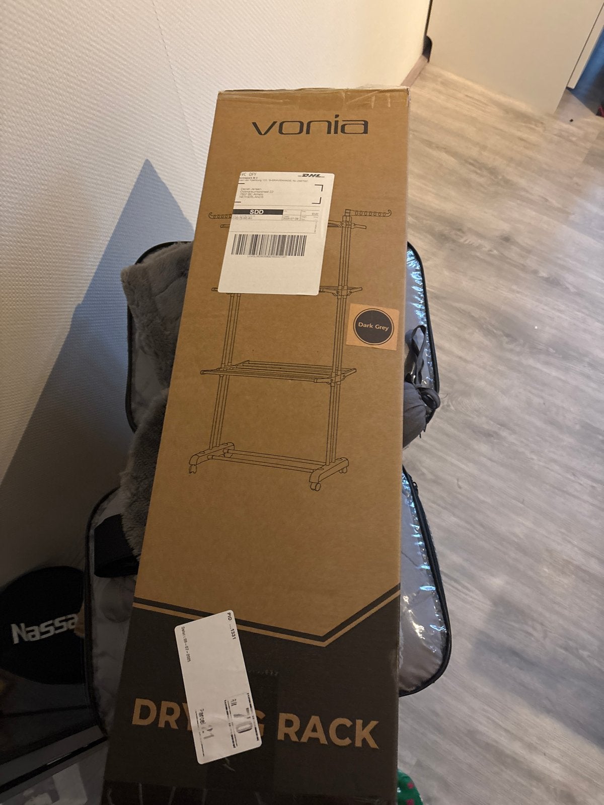 Nieuw Vonia Droogrek - Donkergrijs, Ophalen, Nieuw, Wasrek